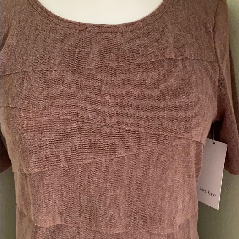 NWT Karen Kane Layered Top - Picture 4 of 15